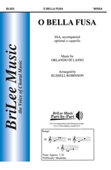 O Bella Fusa SSA choral sheet music cover